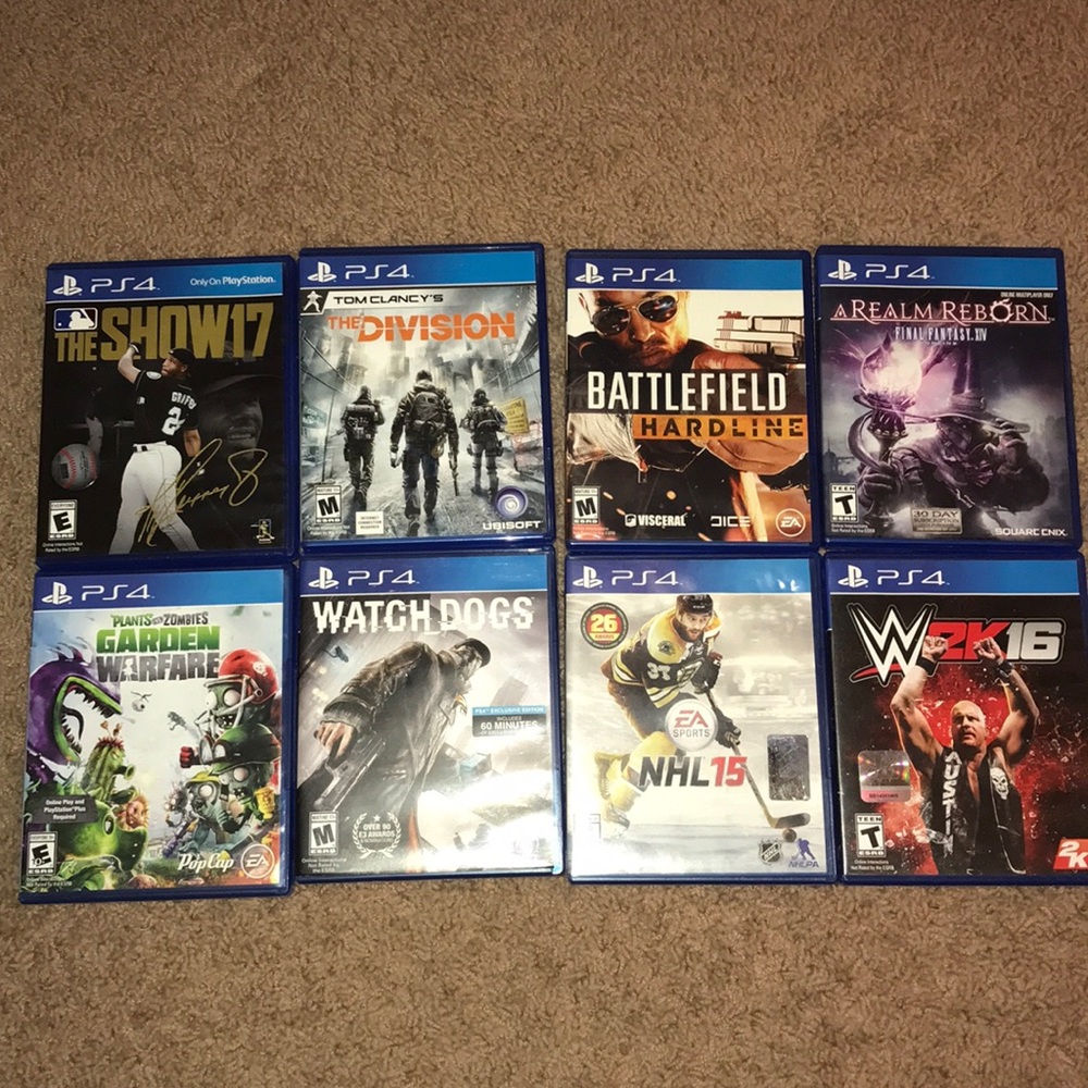 PS4 Video games